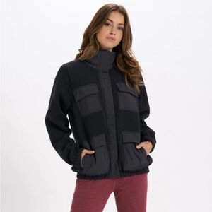 Vuori Women’s Utility Sherpa Jacket - Black Size Medium